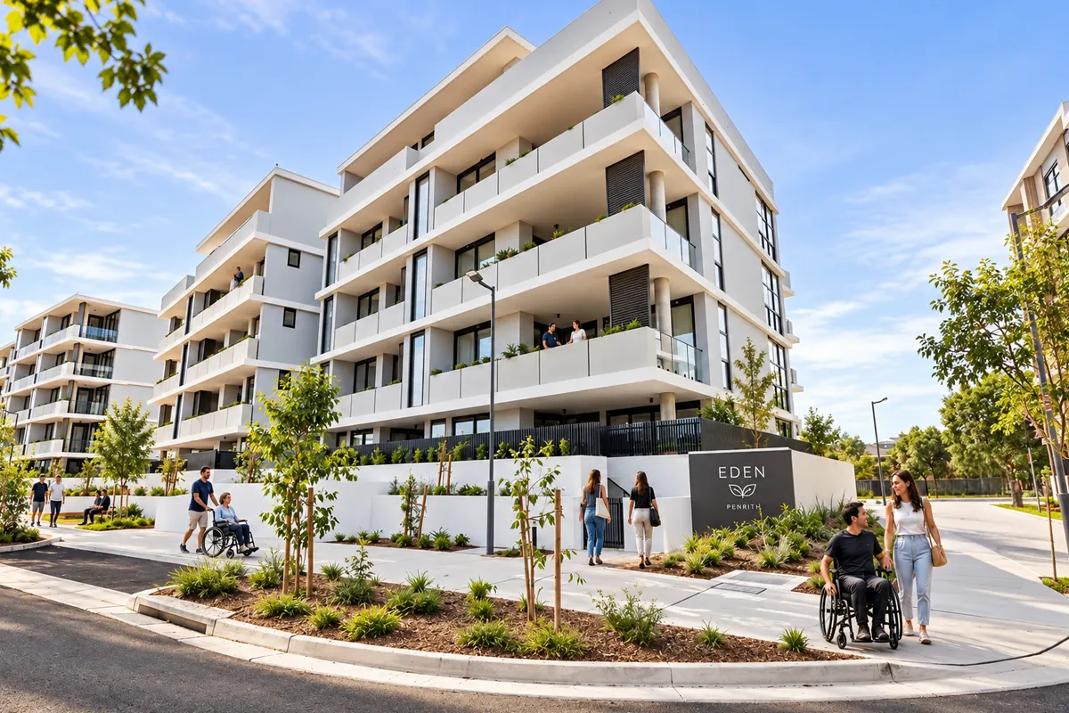 SDA Housing Eden Penrith NSW